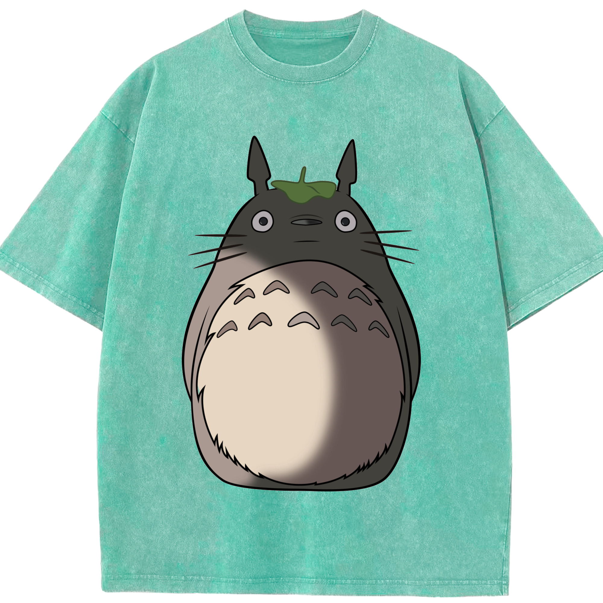 （画像用） となりのトトロ 草壁メイ 草壁サツキ My Neighbor Totoro Satsuki Kusakabe Mei Kusakabe 綿100% ヴィンテージ風 半袖Tシャツ（フロントプリント）